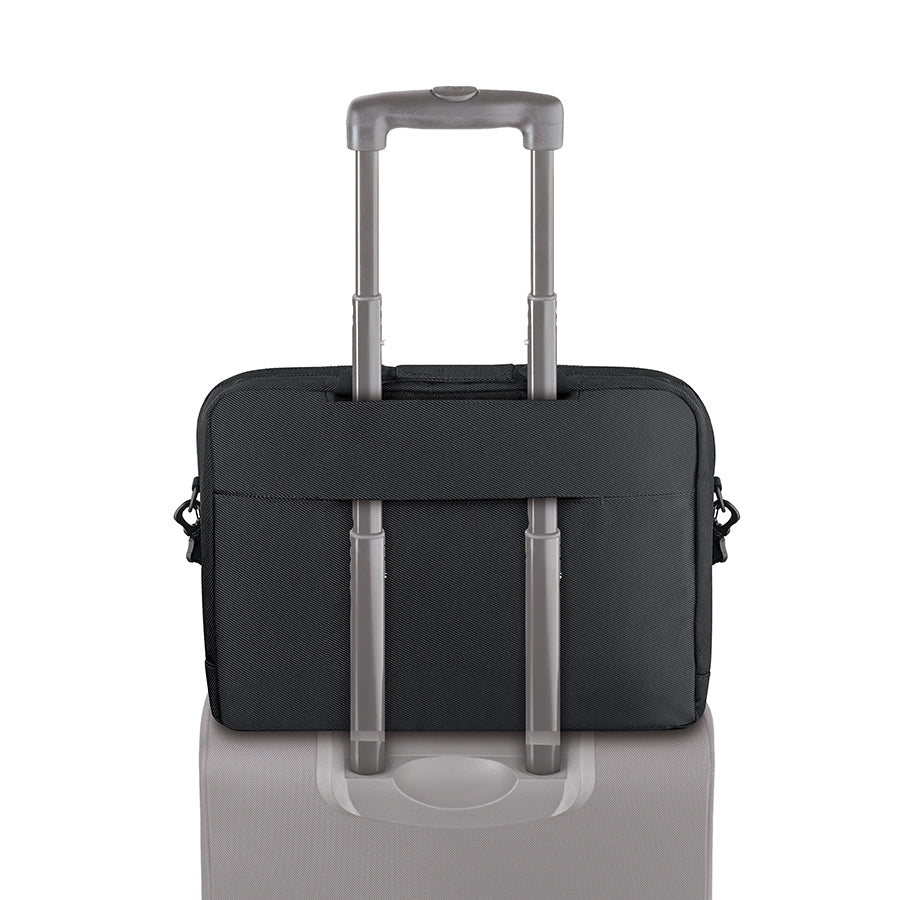 solo-new-york-chrysler-briefcase-fully-padded-17-3-laptop-bag-with-luggage-sleev image 7