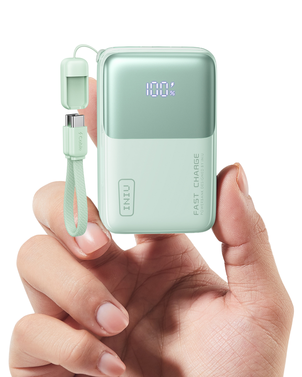 iniu-pocket-rocket-p50-45w-mini-power-bank-10-000mah-fast-charging-160g-ultra-li image 1