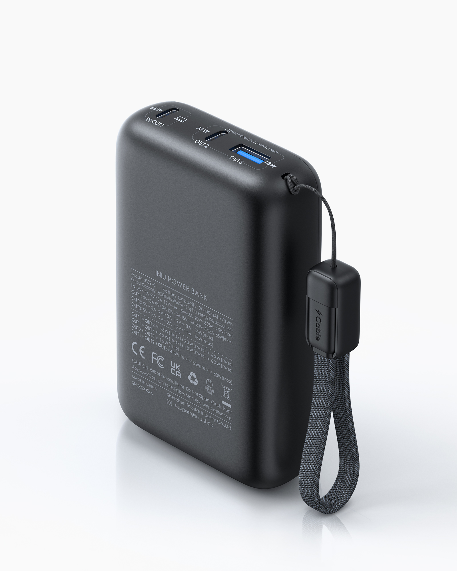 iniu-cougar-p62-power-bank-smallest-65w-20000mah-usb-c-charger-with-tinycell-hyp image 4
