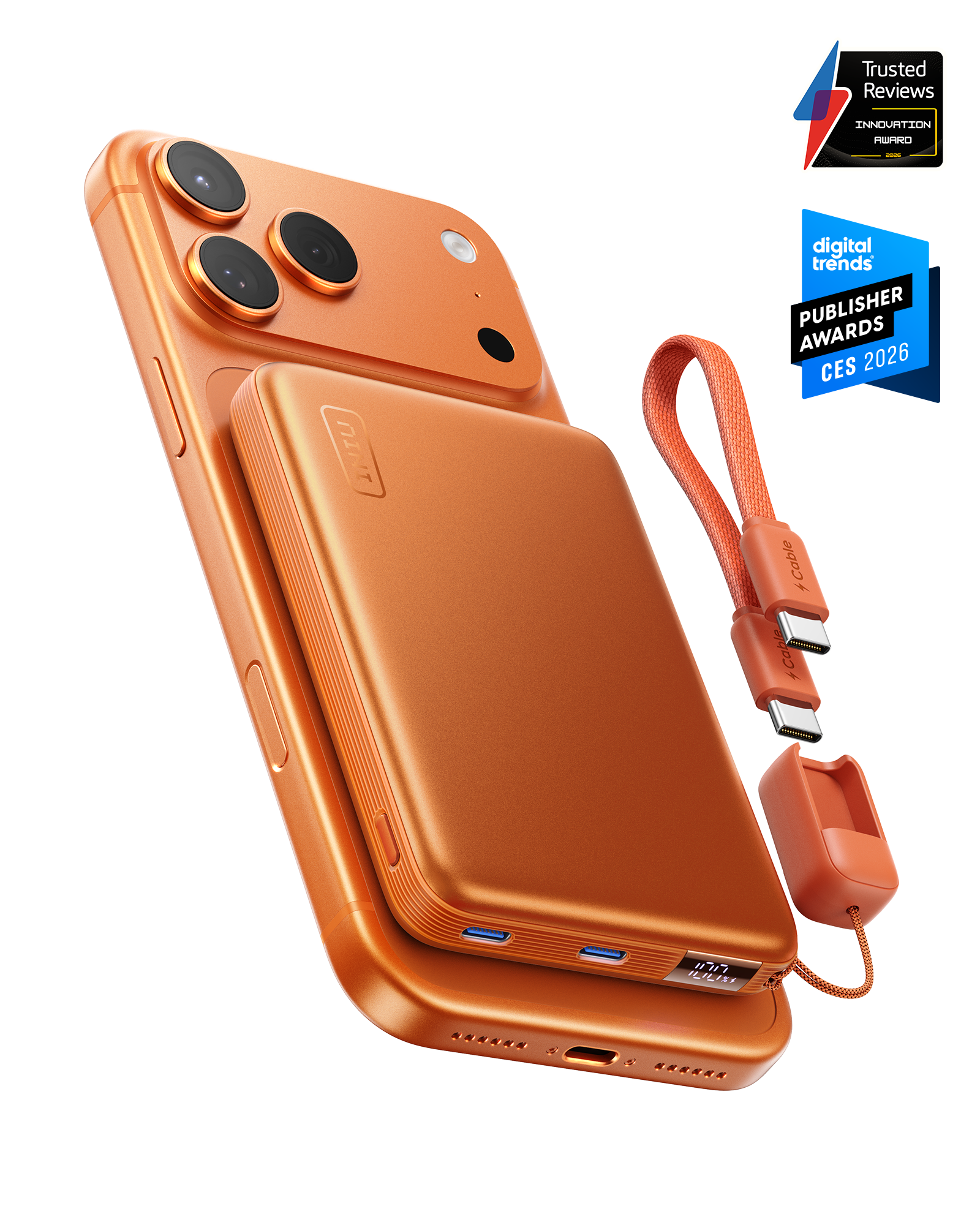 iniu-snapgo-air-10000mah-magnetic-power-bank-qi2-2-25w-wireless-45w-usb-c-gocord image 8