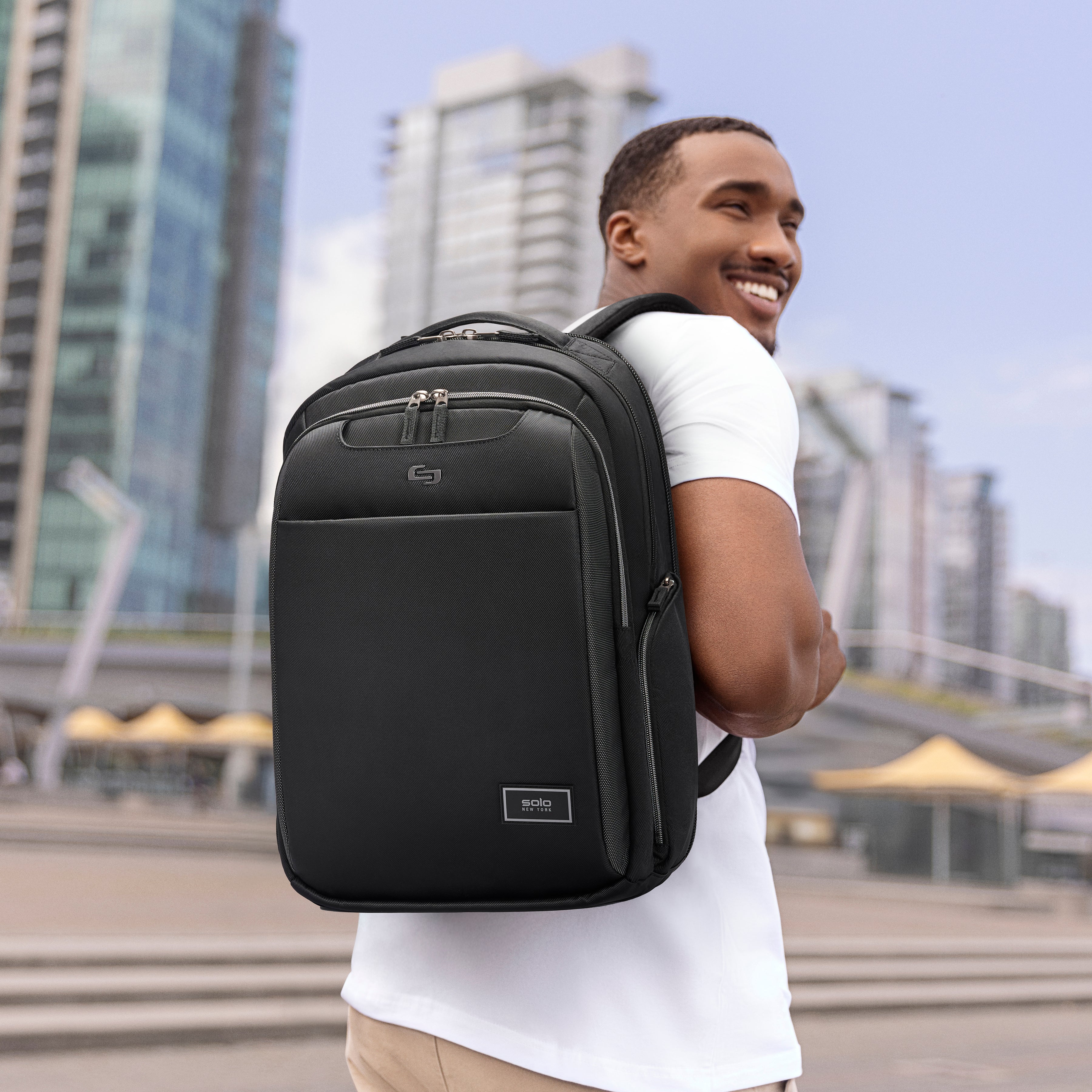 solo-new-york-district-backpack-16-padded-laptop-commuter-backpack-22l-with-rfid image 6