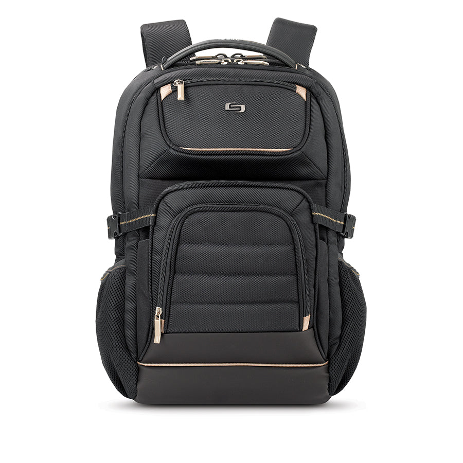 solo-new-york-arc-backpack-17-3-padded-laptop-backpack-with-tablet-pocket-and-lu image 1
