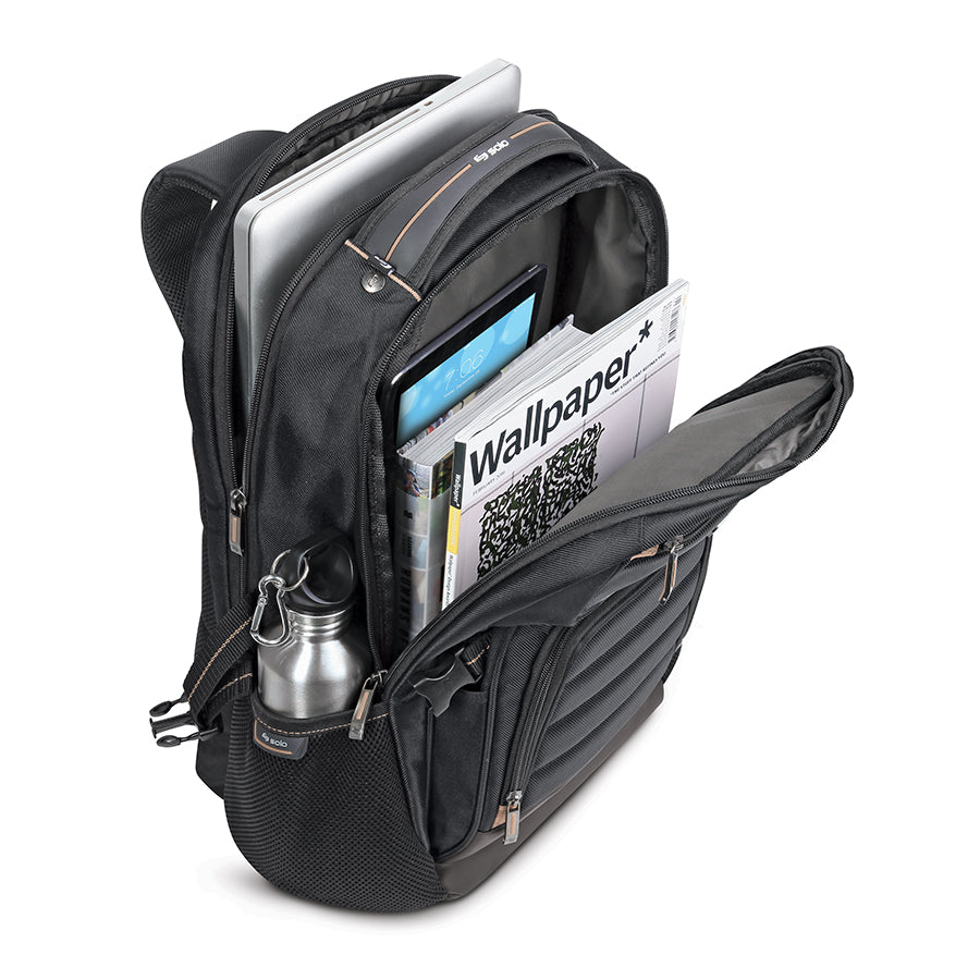 solo-new-york-arc-backpack-17-3-padded-laptop-backpack-with-tablet-pocket-and-lu image 3