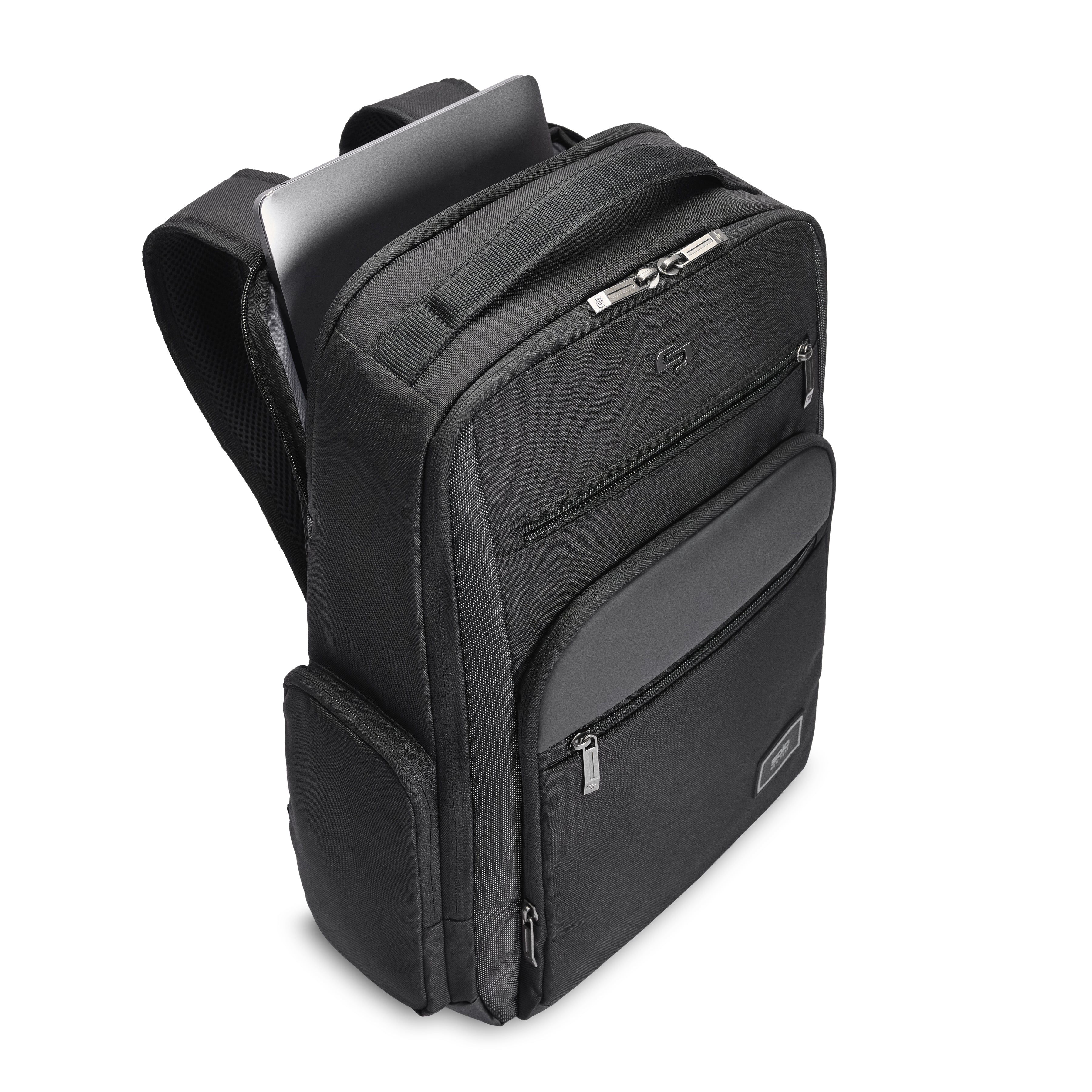 solo-new-york-vanderbilt-travel-backpack-16-inch-laptop-recycled-pet-23-5l image 2