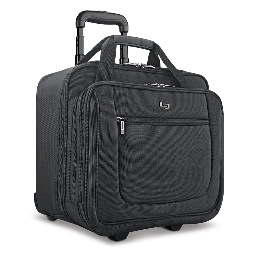 solo-new-york-bryant-rolling-laptop-case-17-3-padded-wheeled-business-case-with- image 2