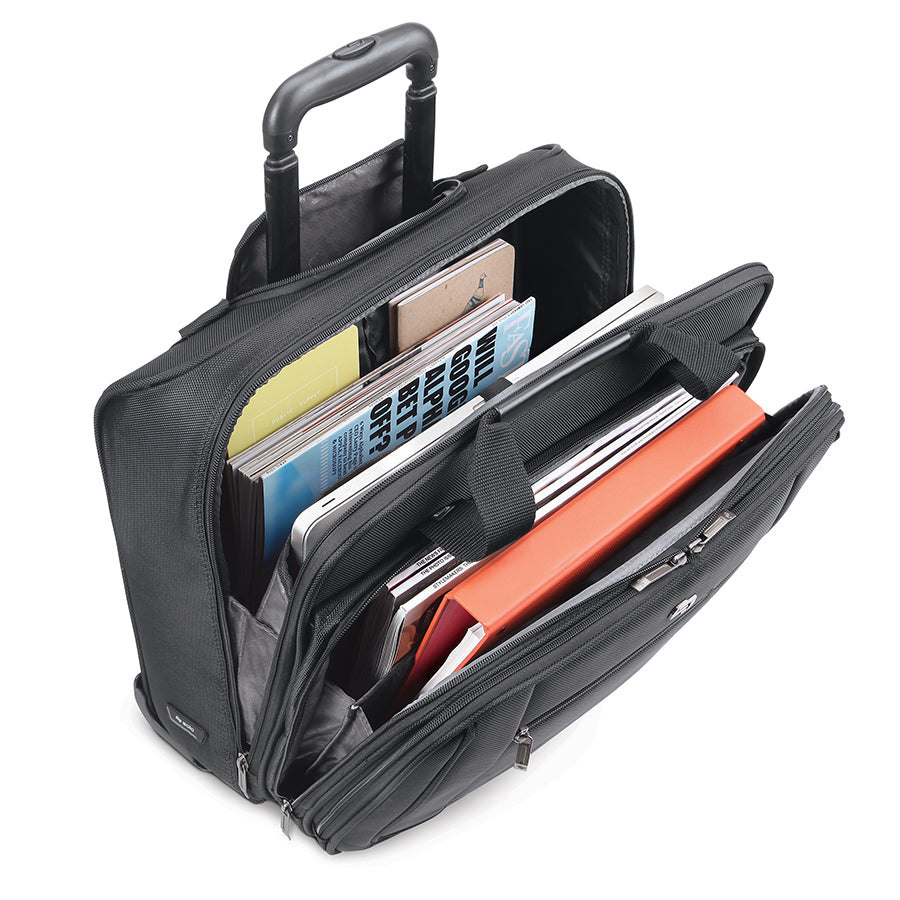 solo-new-york-bryant-rolling-laptop-case-17-3-padded-wheeled-business-case-with- image 4