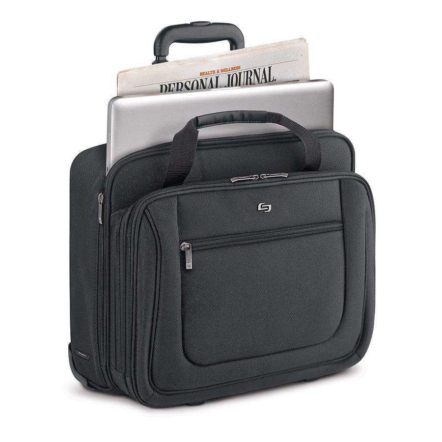 solo-new-york-bryant-rolling-laptop-case-17-3-padded-wheeled-business-case-with- image 7
