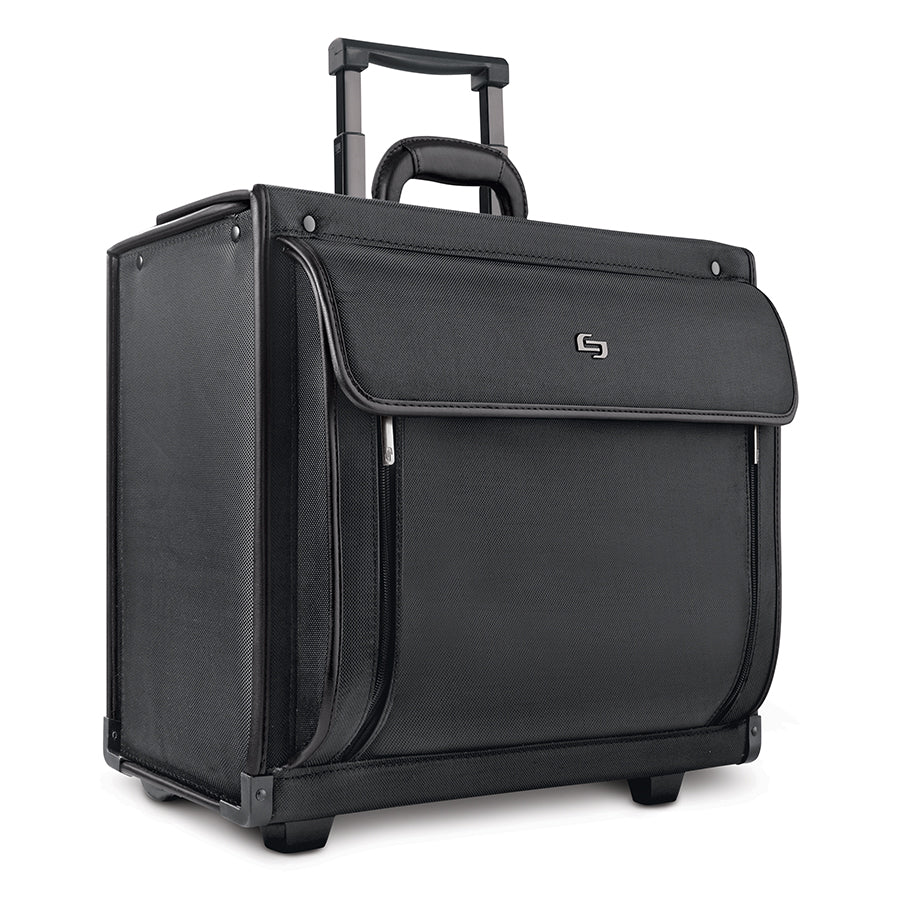 solo-new-york-herald-rolling-catalog-case-pv78-4-with-padded-16-laptop-compartme image 2