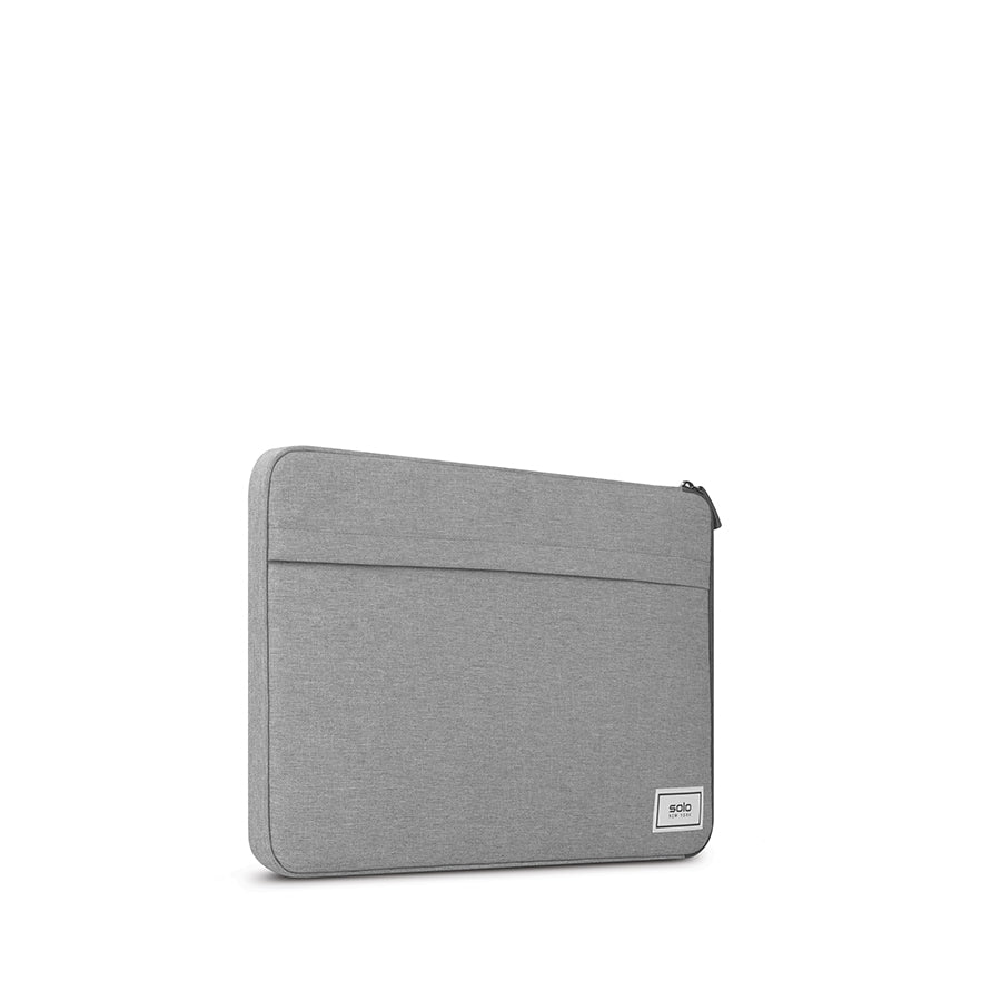 solo-new-york-re-focus-padded-laptop-sleeve-11-6-recycled-pet-heather-grey image 2