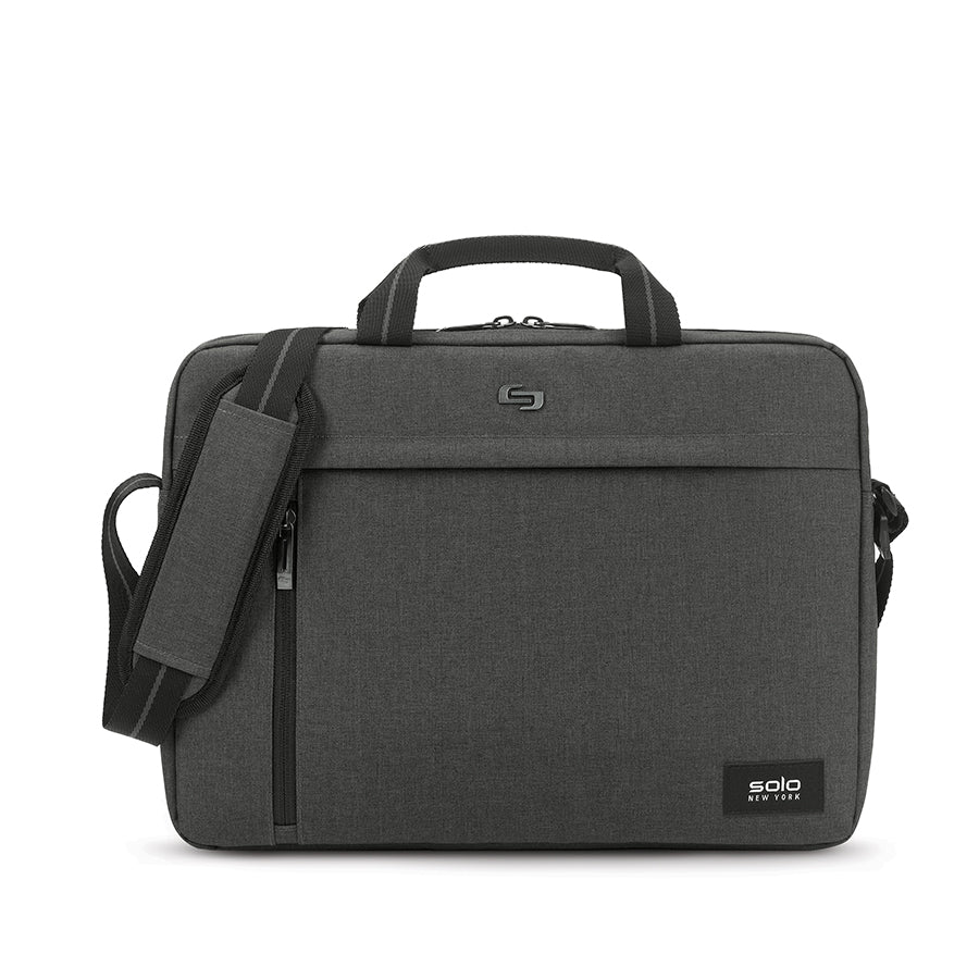 solo-new-york-rivington-slim-brief-for-15-6-laptops-with-luggage-handle-pass-thr image 1