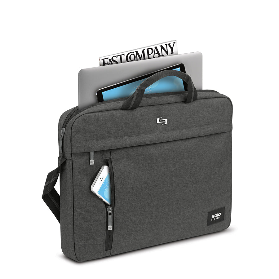 solo-new-york-rivington-slim-brief-for-15-6-laptops-with-luggage-handle-pass-thr image 6
