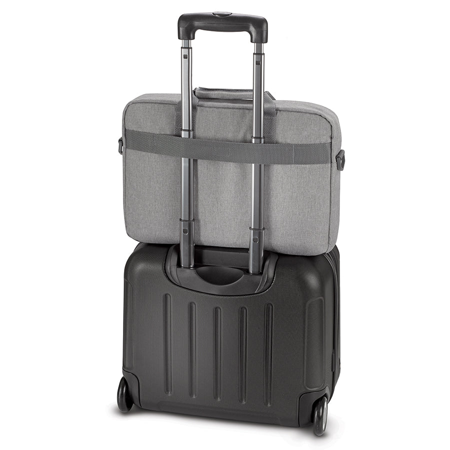 solo-new-york-re-new-briefcase-recycled-pet-heathered-grey-15-6-laptop-briefcase image 7