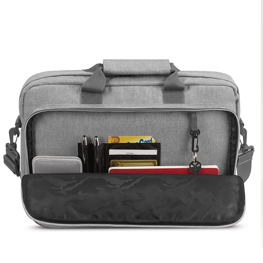 solo-new-york-re-new-briefcase-recycled-pet-heathered-grey-15-6-laptop-briefcase image 4
