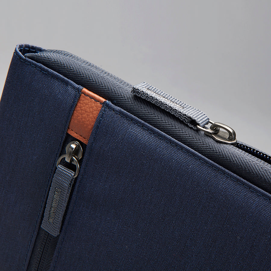 solo-new-york-wave-tablet-padfolio-recycled-pet-padfolio-with-tensioned-clips-fo image 8