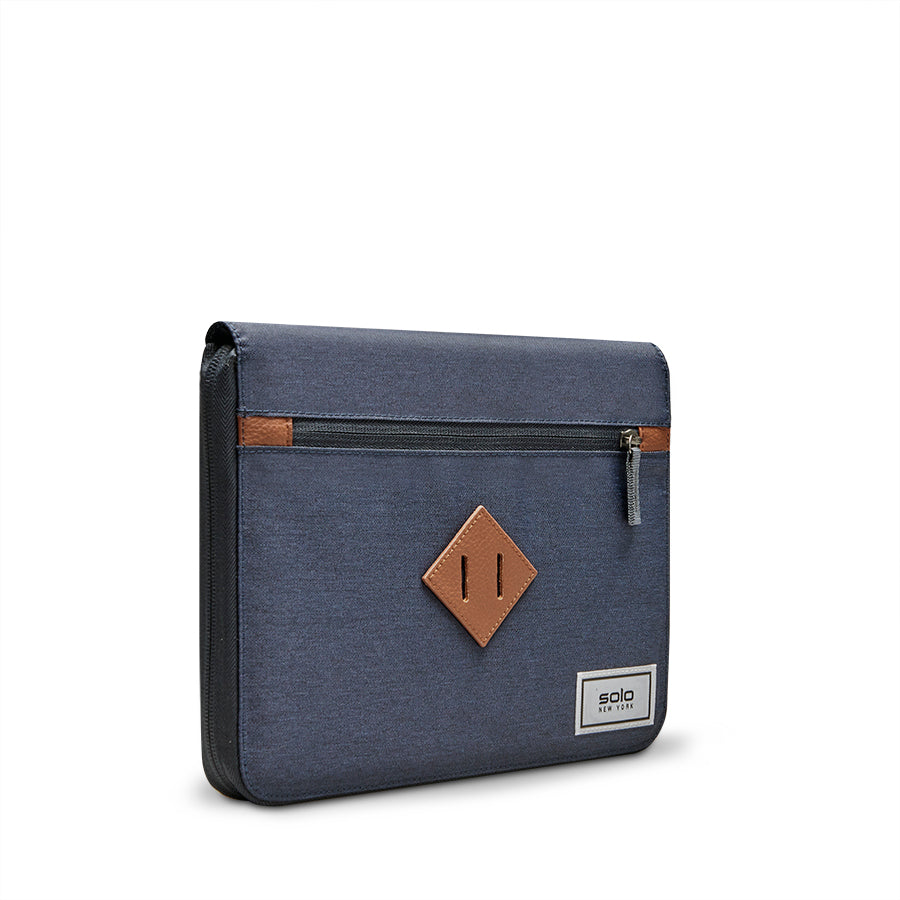 solo-new-york-wave-tablet-padfolio-recycled-pet-padfolio-with-tensioned-clips-fo image 3