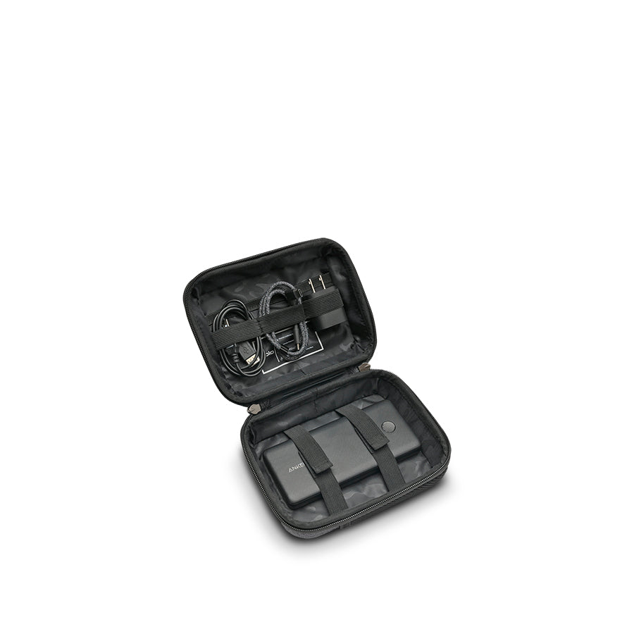 solo-new-york-stone-molded-tech-case-hard-sided-recycled-pet-tech-organizer-hip- image 5