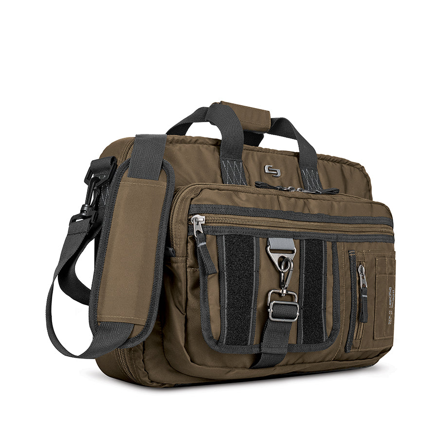 solo-new-york-zone-hybrid-briefcase-backpack-convertible-15-6-laptop-bag-in-ligh image 2