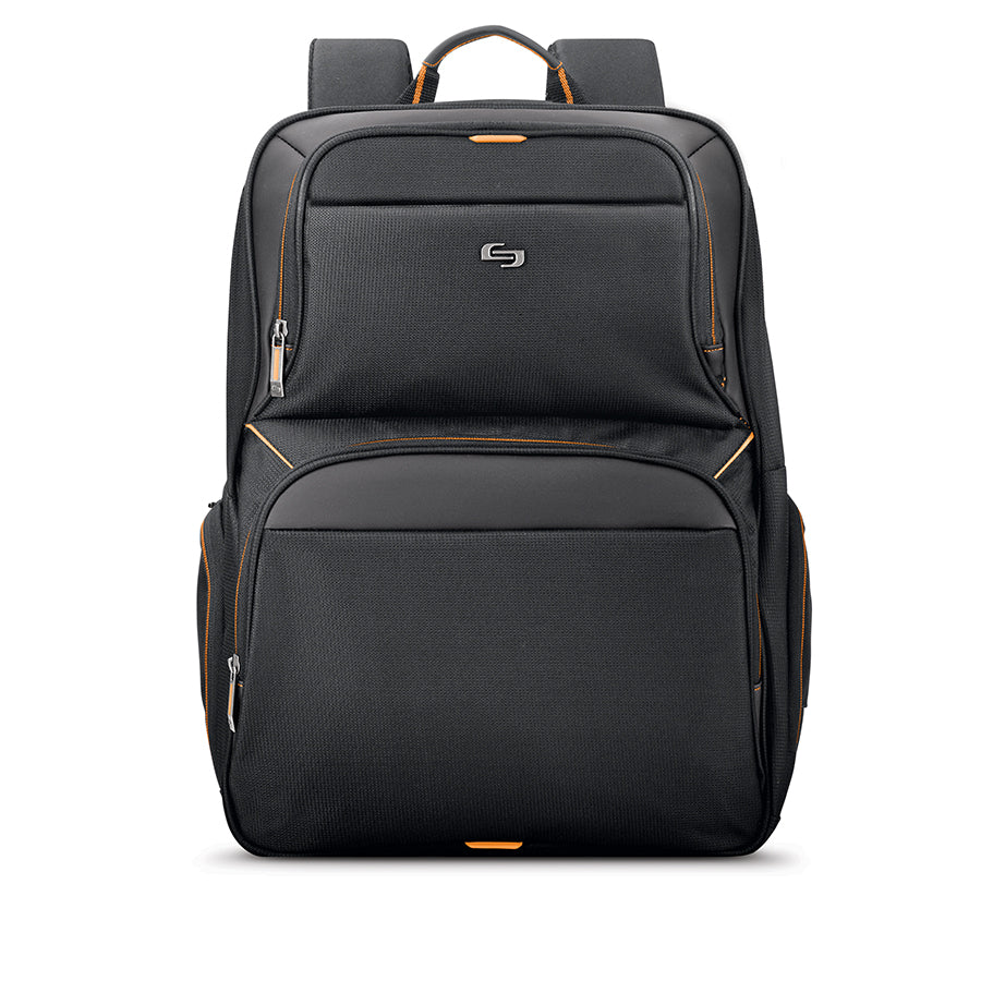 solo-new-york-ambition-backpack-padded-17-3-laptop-everyday-backpack-with-organi image 1