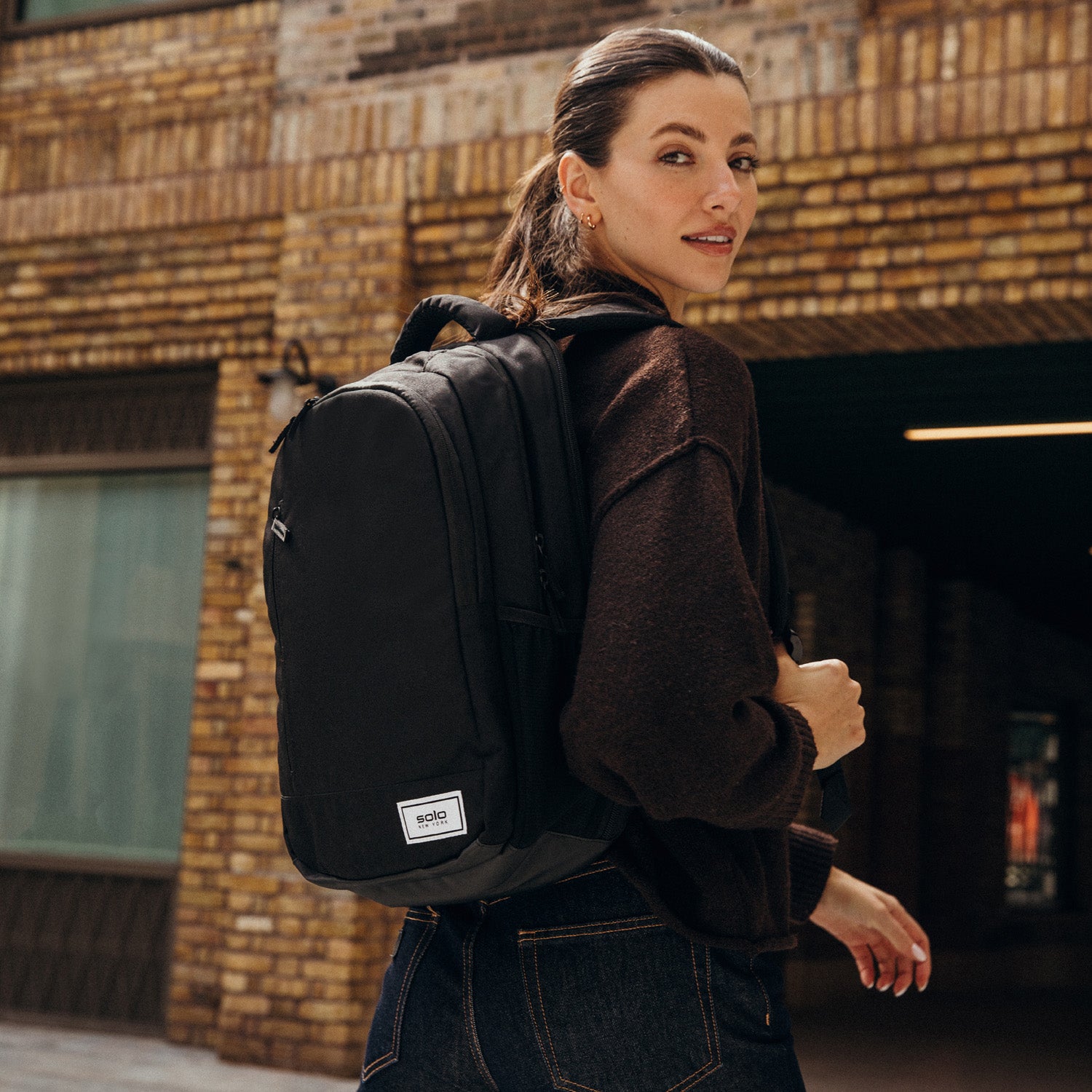 solo-new-york-re-define-backpack-ubn708-4-15-6-tsa-checkpoint-friendly-recycled- image 2