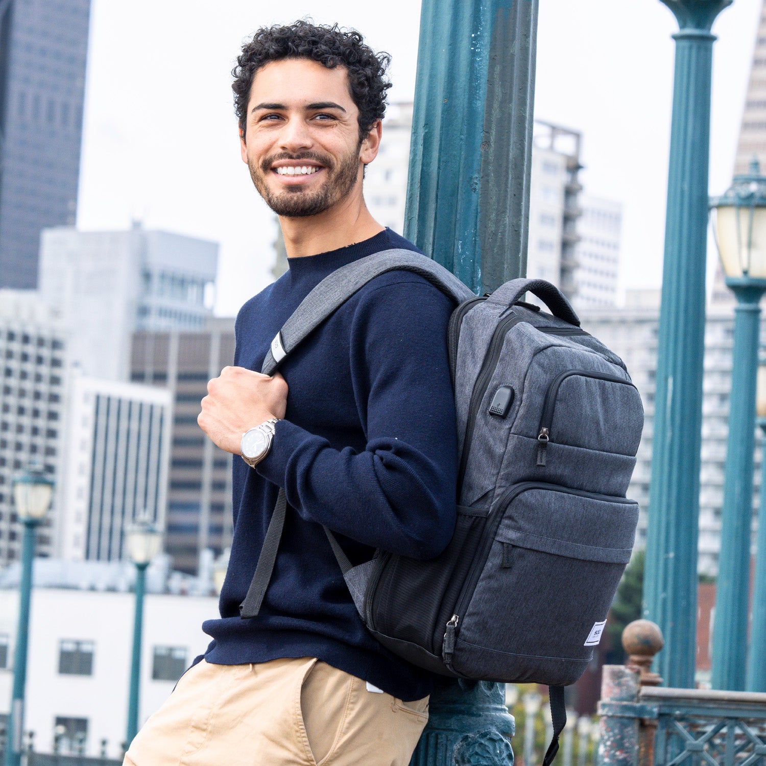 solo-new-york-re-discover-backpack-recycled-pet-checkpoint-friendly-15-6-laptop- image 2