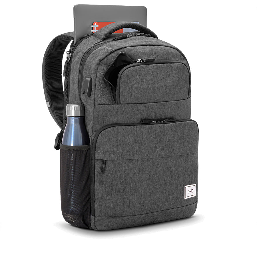 solo-new-york-re-discover-backpack-recycled-pet-checkpoint-friendly-15-6-laptop- image 4