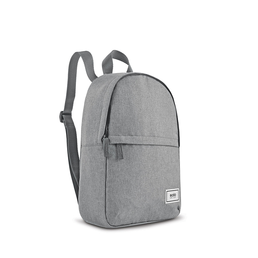 solo-new-york-re-vive-mini-backpack-recycled-pet-heathered-grey-backpack-with-ke image 4