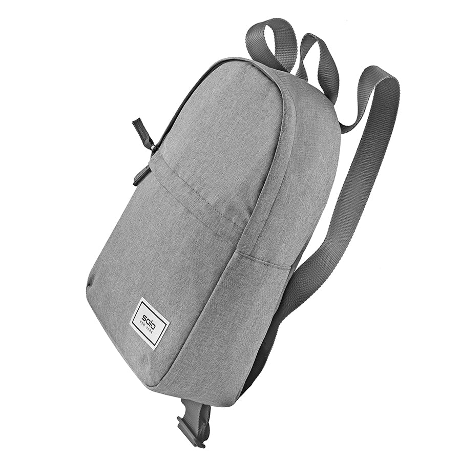 solo-new-york-re-vive-mini-backpack-recycled-pet-heathered-grey-backpack-with-ke image 6