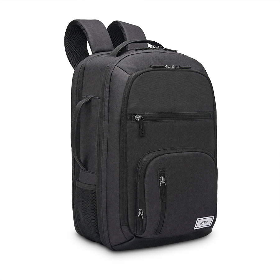 solo-new-york-grand-travel-tsa-backpack-30l-checkpoint-friendly-17-3-laptop-trav image 2