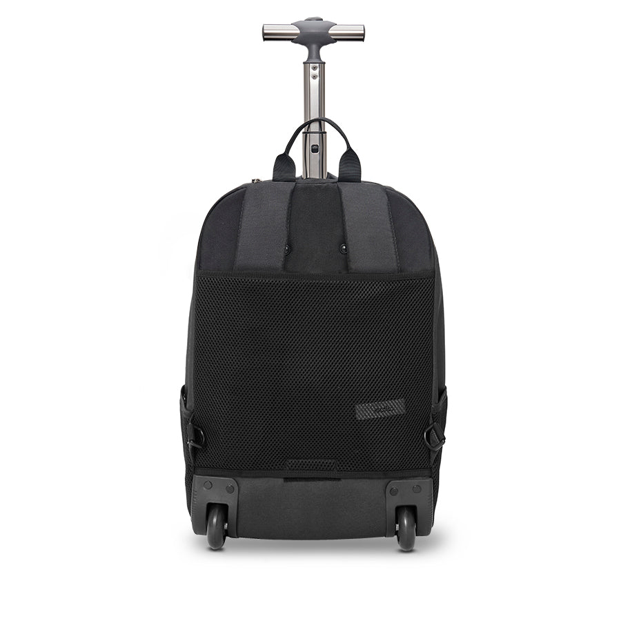 solo-new-york-bleecker-recycled-rolling-backpack-15-6-laptop-backpack-to-roller- image 2