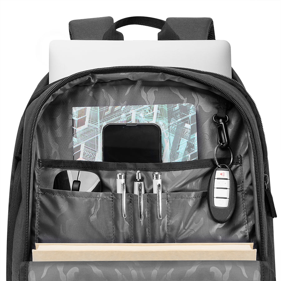 solo-new-york-bleecker-recycled-rolling-backpack-15-6-laptop-backpack-to-roller- image 8