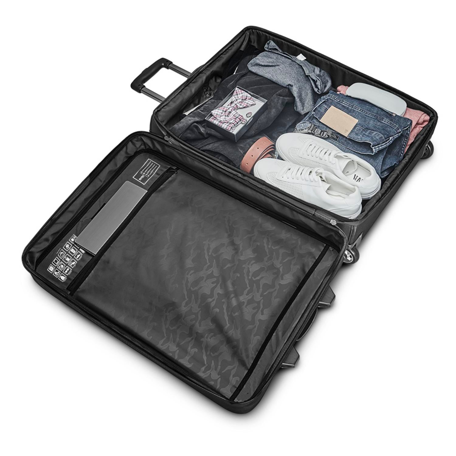 solo-new-york-re-treat-check-in-softside-rolling-luggage-recycled-nests-with-re- image 2
