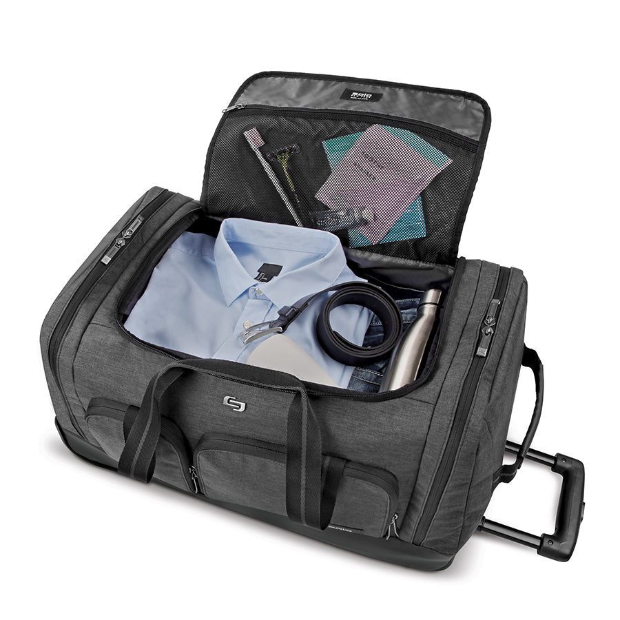solo-new-york-leroy-rolling-duffel-carry-on-wheeled-duffel-with-telescoping-hand image 8