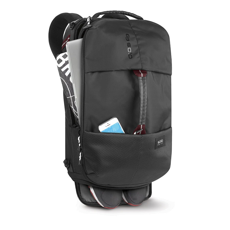 solo-new-york-all-star-backpack-duffel-22-6l-convertible-recycled-pet-hybrid-gym image 6