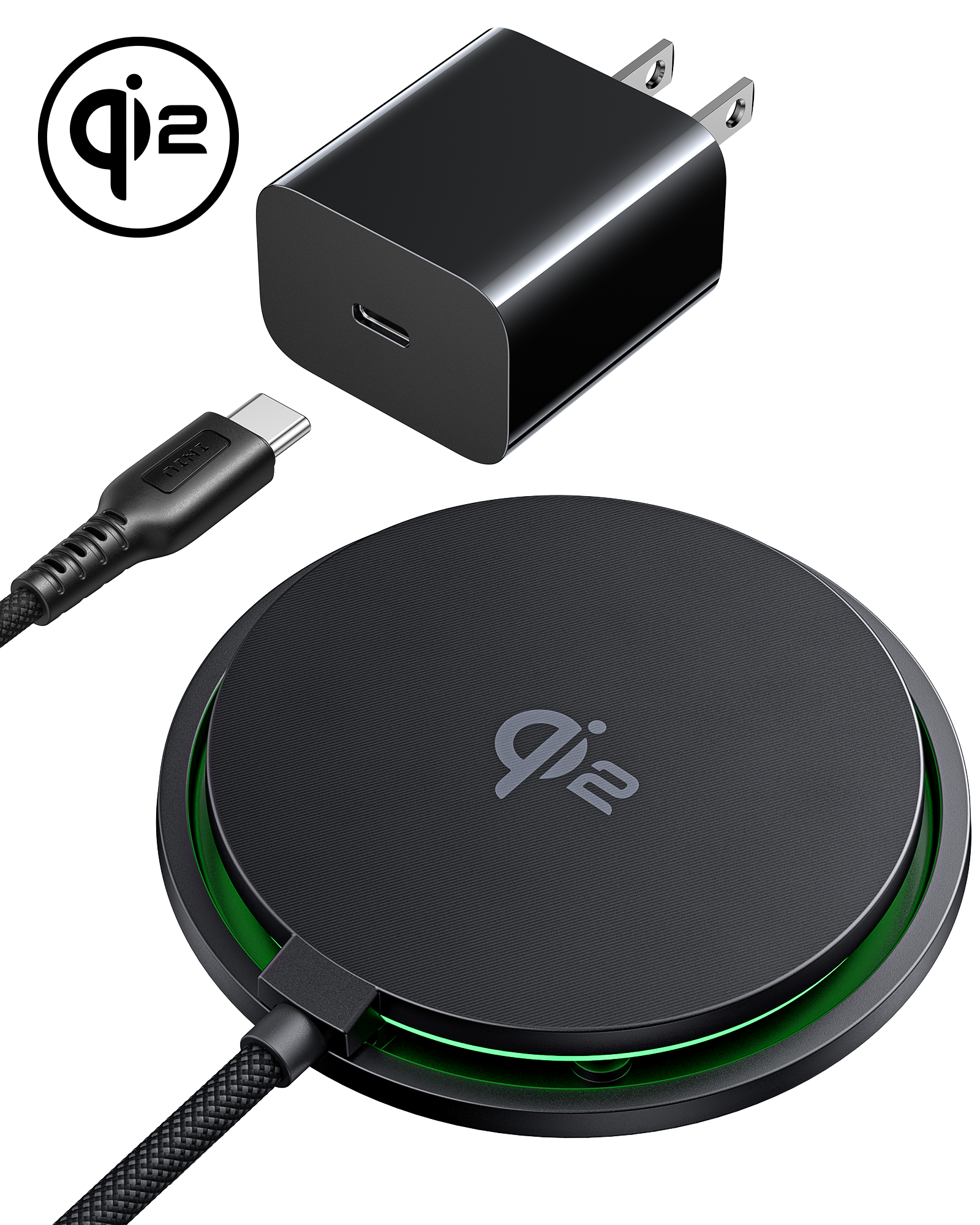 iniu-snapgo-w11-qi2-15w-magnetic-led-wireless-charger image 2