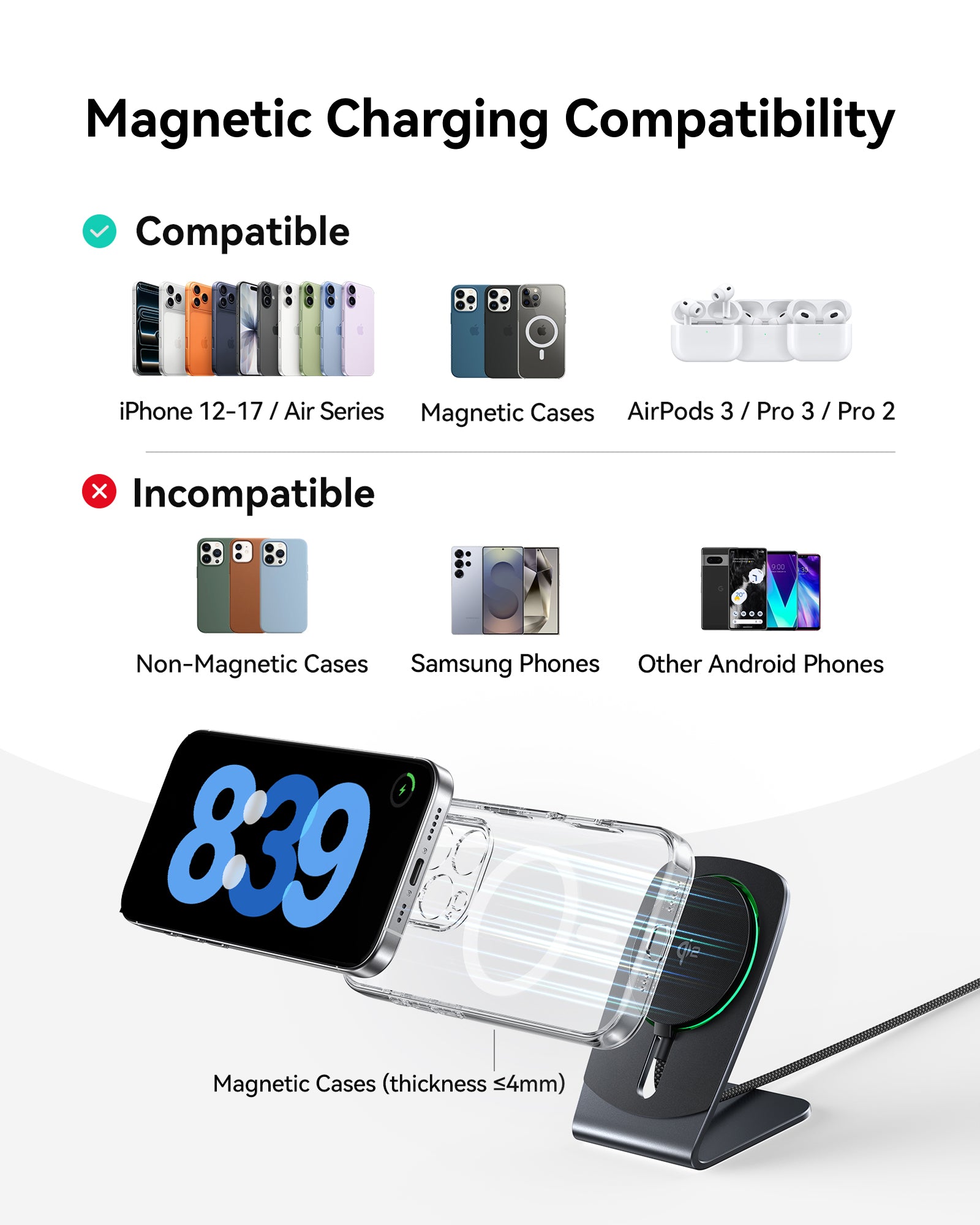 iniu-snapgo-w21-qi2-15w-magnetic-wireless-charger-with-detachable-stand image 7
